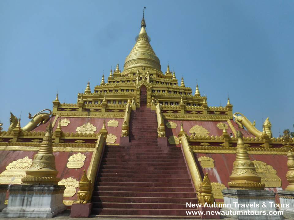 See Khon Gyi Pagoda built by King Min Gyi Nyo in Old Taungoo
