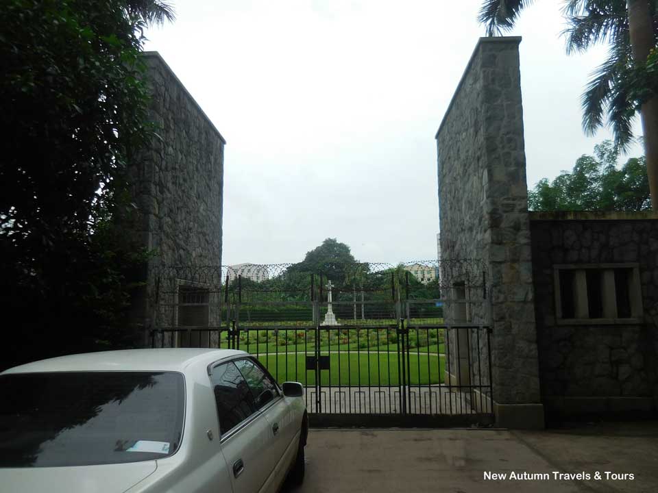 Main Entrance – Yangon War Cemetery